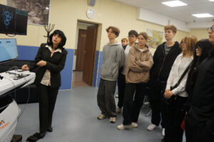 Посещение филиала Военно-медицинской академии в г. Москве школьниками