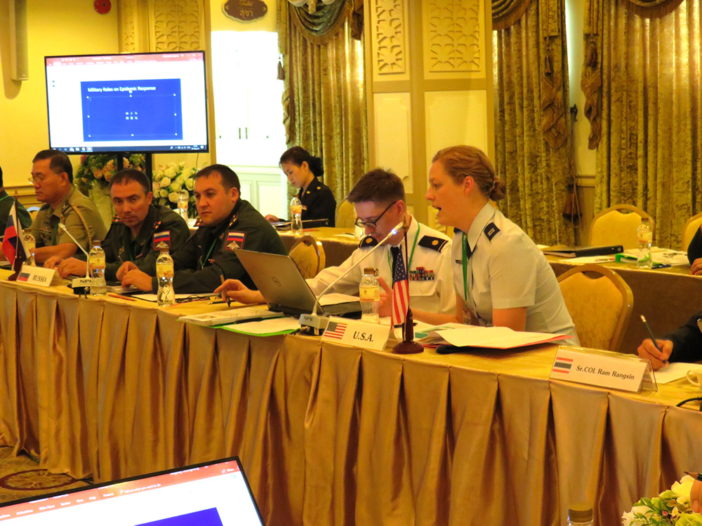 Военная научно-практическая конференция посвященная актуальным вопросам обеспечения контроля за санитарно-эпидемиологической обстановкой в условиях чрезвычайных ситуаций